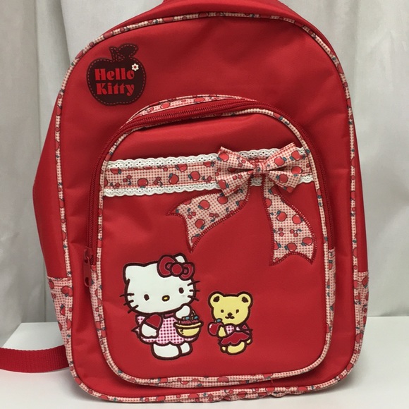 Hello Kitty Other - Kid Hello Kitty Red Backpack